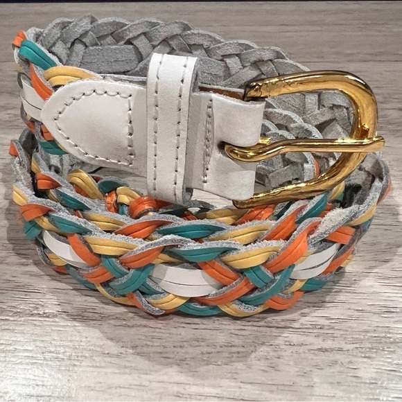 Braided belt  multi color medium/large - Picture 1 of 7
